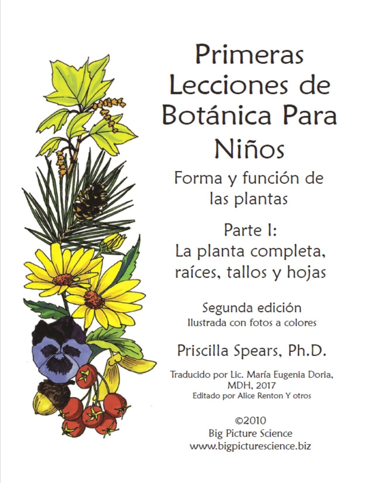 Primeras Lecciones de Botanica, Parte 1
