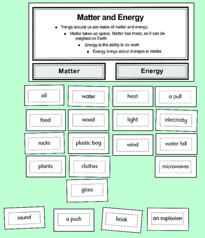 Matter and Energy - file for printing